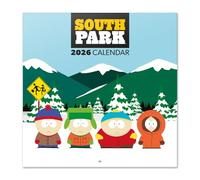 Grupo Erik Wall Calendar 2026 - South Park Calendar 2026 | Square 30 x 30 cm - 12 x 12 inches Wall Planner, Family Planner Month To View | Gifts South Park Merchandise, Gifts For Friends