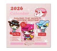 Grupo Erik Wall Calendar 2026 - The Powerpuff Girls Calendar 2026 | Square 30 x 30 cm - 12 x 12 inches Wall Planner, Family Planner Month To View | The Power Puff Girls Gifts For Friends