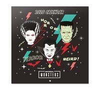 Grupo Erik Wall Calendar 2026 - Universal Monsters Calendar 2026 | Square 30 x 30 cm - 12 x 12 inches Wall Planner, Family Planner Month To View | Universal Classic Monsters Gifts For Friends