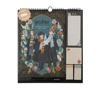 Grupo Erik Wall Planner 2026 - Harry Potter Gifts For Family | Monthly Planner With Stickers, Pen, Shopping List, Sticky Notes | Wall Calendar 16 Months Sep 2025 - Dec 2026