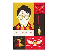 Grupo Erik Warner Bros. 100th Anniversary Harry Potter Poster - 36 x 24 inches / 91.5 x 61 cm - Shipped Rolled Up - Cool Posters - Art Poster - Posters & Prints - Wall Posters