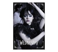 Grupo Erik Wednesday Dance Poster - 36 x 24 in / 91.5 x 61 cm, Gifts, Merch | Shipped Rolled Up - Cool Posters, Art Poster, Wall Posters & Prints | Wednesday Addams Gifts, Merchandise, Wall Decor