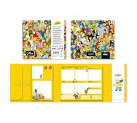 Grupo Erik Weekly Planner & Sticky Notes Set - The Simpsons Gifts | 5 Notepads In Different Sizes & Envelope | Cute Sticky Notes, Cute Stationery Gifts Under 15 Pounds