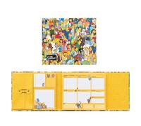 Grupo Erik Weekly Planner & Sticky Notes Set - The Simpsons Gifts | 5 Notepads In Different Sizes & Envelope | Cute Sticky Notes, Cute Stationery Gifts Under 15 Pounds
