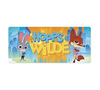 Grupo Erik XXL Mouse Pad - Disney Zootopia 2 | Gaming Desk Mat 31.5 x 13.8 inches, Non-Slip Rubber Keyboard & Mouse Mat Large | Zootropolis Disney Gifts, Gaming Gifts Gamer