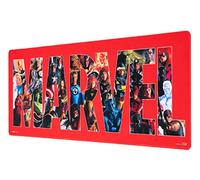 Official Marvel Avengers XXL Mouse Mat - Desk Pad - 31.5" x 13.78" Non-Slip Rubber Base Mouse Pad, Gaming Mouse Pad, Keyboard Mouse Mat