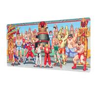 Grupo Erik XXL Mouse Pad - Street Fighter | Gaming Desk Mat 31.5 x 13.8 inches, Non-Slip Rubber Keyboard & Mouse Mat Large, Gaming Gifts Gamer