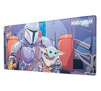 Grupo Erik XXL Mouse Pad The Mandalorian | Gaming Desk Mat 31.5 x 13.8 inches