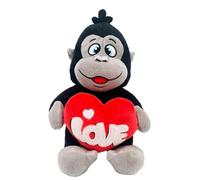 Grupo Moya Fun and Friendly Gorilla with Love Heart Plush Figure 20cm