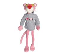 GRUPO MOYA Pink Panther Plush with Grey Sweatshirt - Large Height 50 cm - Pink Panther - Pink