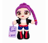 Grupo Moya - Plush K-Pop Music 20 cm, Soft Fabric Doll, Decorative Polyester Plush, Collection Plush for Music Fans, Original Gift (Lilac)