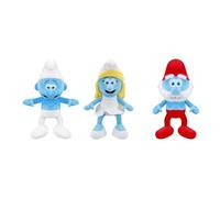 Grupo Moya Toy Figures The Smurfs: Smurf, Potato Smurf, Smurfette - 22 cm Plush - Recycled Materials