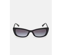 Guess Woman GU00156-H 01B Sunglasses Injected Black Smoke Squared Normal