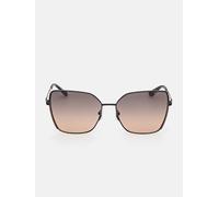Guess Woman GU00192 01B Sunglasses Metal Black Smoke Butterfly Normal