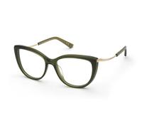 GRUPO OPTICO 1910 PLASTIC OPT;FRAME Nina Ricci - MAT: Cellulose acetate-C: TRANSP;GREEN D: 140x16 - Female