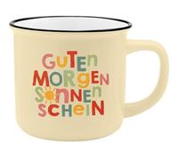 GRUSS & CO 74176 XL Mug with German Text 'Good Morning' Favourite Porcelain Mug with Saying, 55 cl with Gift Wrap