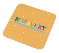 GRUSS & CO 74380 Magic Towel with Reserved Motif, Small Hand Towel, Guest Towel, Pressed Shape, 30 cm x 30 cm, Cotton, Gift, Funny Surprise