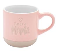 GRUSS & CO Espresso Cup with Engraving Mama | Stoneware Mug 10 cl with Gift Band | Gift for Mum, Birthday | 73933