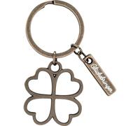 GRUSS & CO Lucky Keyring | Figure Pendant with Key Ring, Zinc Alloy, Length 6.7 cm, in Gift Box | Lucky Charm, Christmas, New Year's Eve, 74374, multicoloured, standard size, Motif Glück