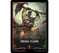 Gruul Clans (Front Summary Card) | Ravnica: Clue Edition