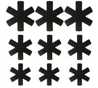 Gruvox 9Pcs Pan Protectors for Stacking Pan Protectors for Stacking Pot Protectors for Stacking Adjustable Felt Thermal Insulation Mat Anti-Skid Reusable Kitchen Accessories