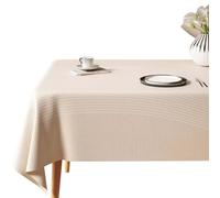 Gruytoie Rectangle PVC Tablecloth Waterproof Stain Resistant Table Cloth, Heavy Duty Wipeable Table Covers for Outdoor, Camping, Picnic, Patio (8 110x160cm)