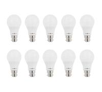 GRV B22 5W SMD LED AC12V/DC12V-24V Light Bulb 40W Incandescent Replacement for Solar System, RV, Camper, Boat, Interior Low Voltage Lighting Cool White Pack of 10 (Non-Household Lighting)