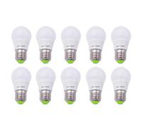 GRV E27 3W SMD LED AC12V/DC12V-24V Light Bulb 30W Incandescent Replacement for Solar System, RV, Camper, Boat, Interior Low Voltage Safty Lighting Warm White Pack of 10 (Non-Household Lighting)