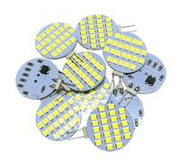 GRV G4 24-2835 SMD LED Bulb Lamp Super Bright Cool White RV Camper Under Cabinet Dome Light DC12V Dimmable Pack of 10