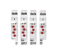 GRV8-01/02 Single Phase Voltage Relay Adjustable Over Under Voltage Protection Relay AC110V 240V DC12V Voltage Regulator AUOQKQUT(GRV8-01 ACDC24-48V)