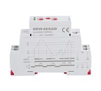 GRV8-02 Monitor Relay,Single Phase Voltage Monitoring Relay Over Voltage AC/DC Voltage Monitoring for Phase Sequence Protector (GRV8-02/A220) relay