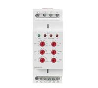 GRV8-10 36mm Width 3 Phase Voltage Monitoring Relay with Reset Time 0.1s-10s(GRV8-10 M460)