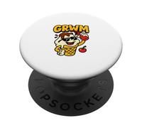 GRWM Ice Cream Lover Dreams Funny Dessert Obsessed Trend PopSockets Adhesive PopGrip