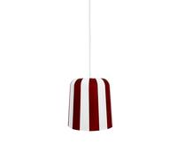 Gry Pendant Dark Red/ White