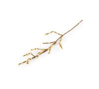 Gry & Sif Handmade & Fairtrade Certified Stylish Danish Design x Napali Artisans Branches with Light Yellow Berries Made of Felt - Artificial Flowers for Living Room Decoration | Light Yellow