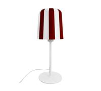 Gry Table Lamp Dark Red/ White
