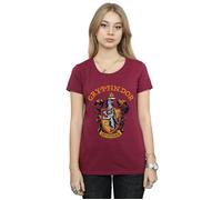 Gryffindor Crest Cotton T-Shirt Harry Potter Burgundy XXL