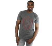 Gryffindor Lion Crest T-Shirt Harry Potter Charcoal XXL