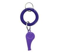 Gryshanyun Sports Whistle with Adjustable Wrist Strap - High-Frequency Sound for Coaches, Referees and Team Sports, Durable Plastic Emergency Whistle for Soccer, Baseball and Outdoor Safety (Purple)