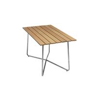 Grythyttan Stålmöbler B25A table Oak oil-hot-dip galvanized stand