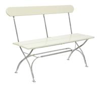 Grythyttan stålmöbler - Brewery Sofa, White Lacquered Oak / Hot Galvanized Steel - White lacquered oak