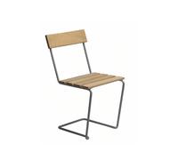 Grythyttan Stålmöbler Stol 1 chair Oak oil-hot-dip galvanized stand