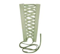 GRYUIRY Women's Dress Corset Kit Satin Corsets Loops Extender Zipper Replacement Adjustable Corset Back Kit for Prom Dresses, Sage Green, 12