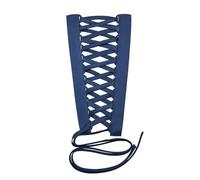 GRYUIRY Women's Dress Corset Kit Satin Corsets Loops Extender Zipper Replacement Adjustable Corset Back Kit for Prom Dresses, Navy Blue, 16