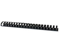 Grzbiety do bindowania Office Products A4 45 mm plastikowe 50 sztuk czarne