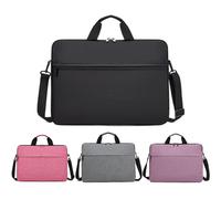 Grzhiyi 15 Inch Laptop Case and Tablet Bag, Sleek Design, Durable and Water-Repellent Fabric Laptop with Handle, Men's Gift, Women's Gift (Black, 15 inch)