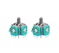 GRzHKN 2 Pack Replacement 3D Thumbstick Compatible With PS5 PS4 Switch Pro Series Repair Parts(PS4)