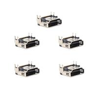 GRzHKN 5 To 10 Pieces HDMI Port Replacement Compatible With PS5 Console Socket Connector Repair Parts(Original 5pcs)