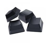 GRzHKN Translucent Side Keycap Upgrade Set Stealth Pudding Design Laser Engraved Legends Universal Compatibility(Black)