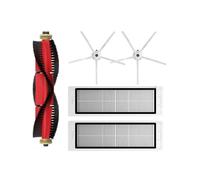 GRZPCJZM Brush Mops Filter Compatible With S5 S50 S502 S55 S6 S6Pure E4, Robot 1S SDJQR01RR Vacuum Cleaner Accessories(5PCS SET W)